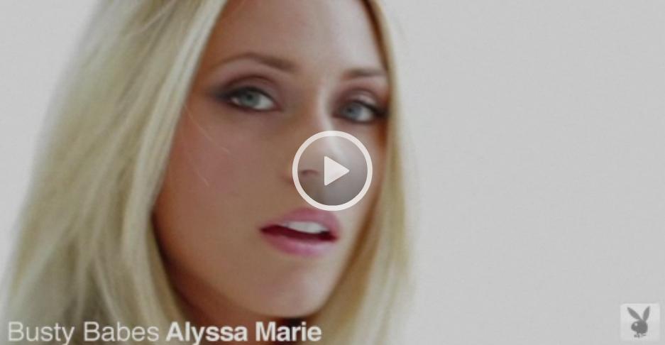 Sexy Alyssa Marie - Playboys Busty Blonde Alyssa Marie Nude Videos - Alyssa ...